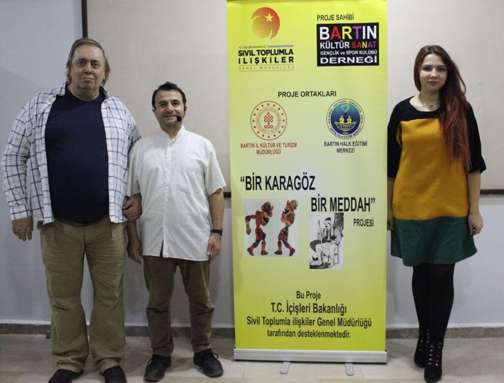 BİR KARAGÖZ BİR MEDDAH PROJE